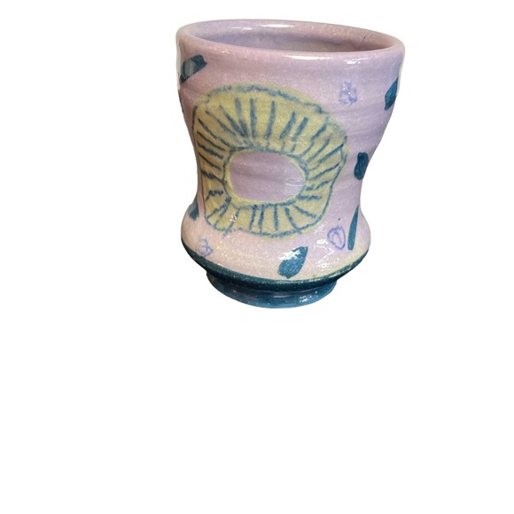 Hand Thrown Tea Cup, Holds 10 Ounces - Picture 2 of 4